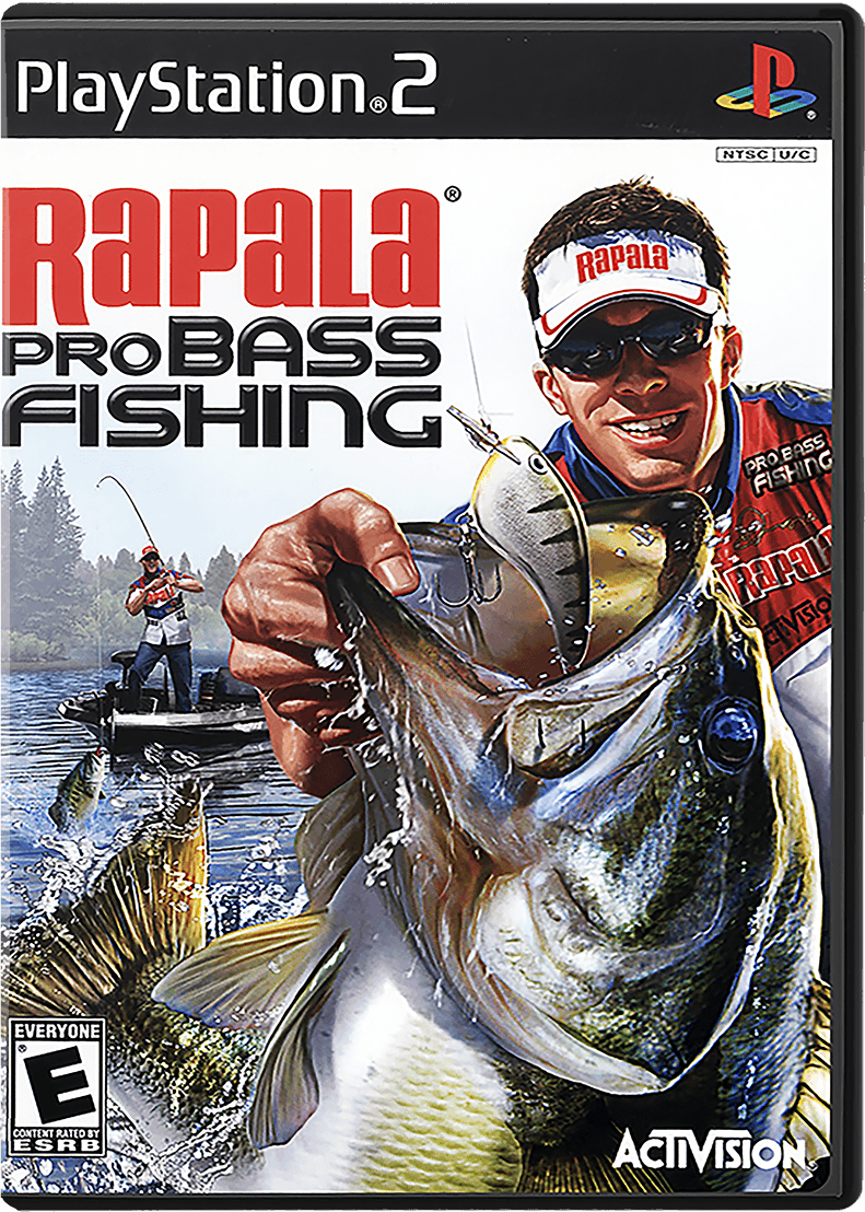 Rapala Pro Bass Fishing 2010 box art for Playstation 2